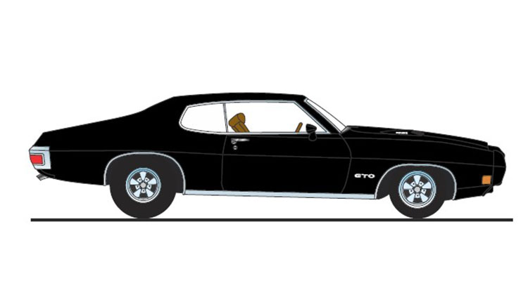 1970 Pontiac GTO Ram Air IV - Main Street