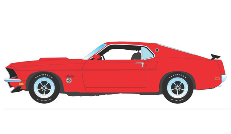 1969 Ford Mustang 600