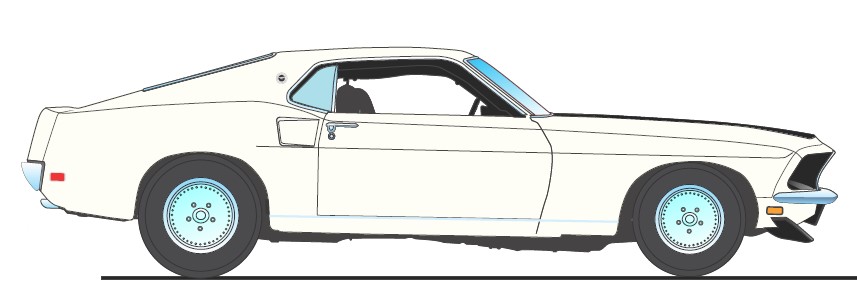 1969 Ford Mustang Boss 429 - KK1201 Prototype - Unrestored Barn Find 