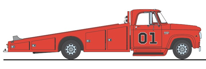 1970 Dodge D-300 Ramp Truck - The General 