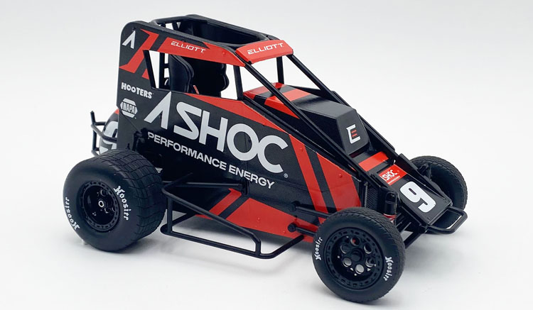 2022 #9 A SHOC Midget Car - Chase Elliott 