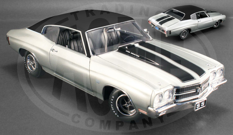 1970 Chevrolet Chevelle SS 396 - Cortez Silver with Vinyl Top