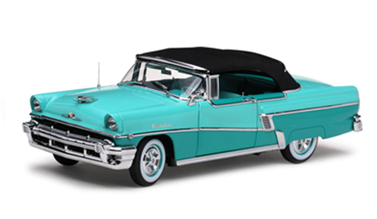 1956 Mercury MontClair Closed Convertible-Verona Green/Heath Green